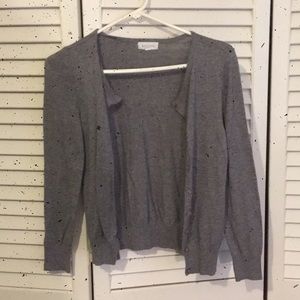 Grey cardigan